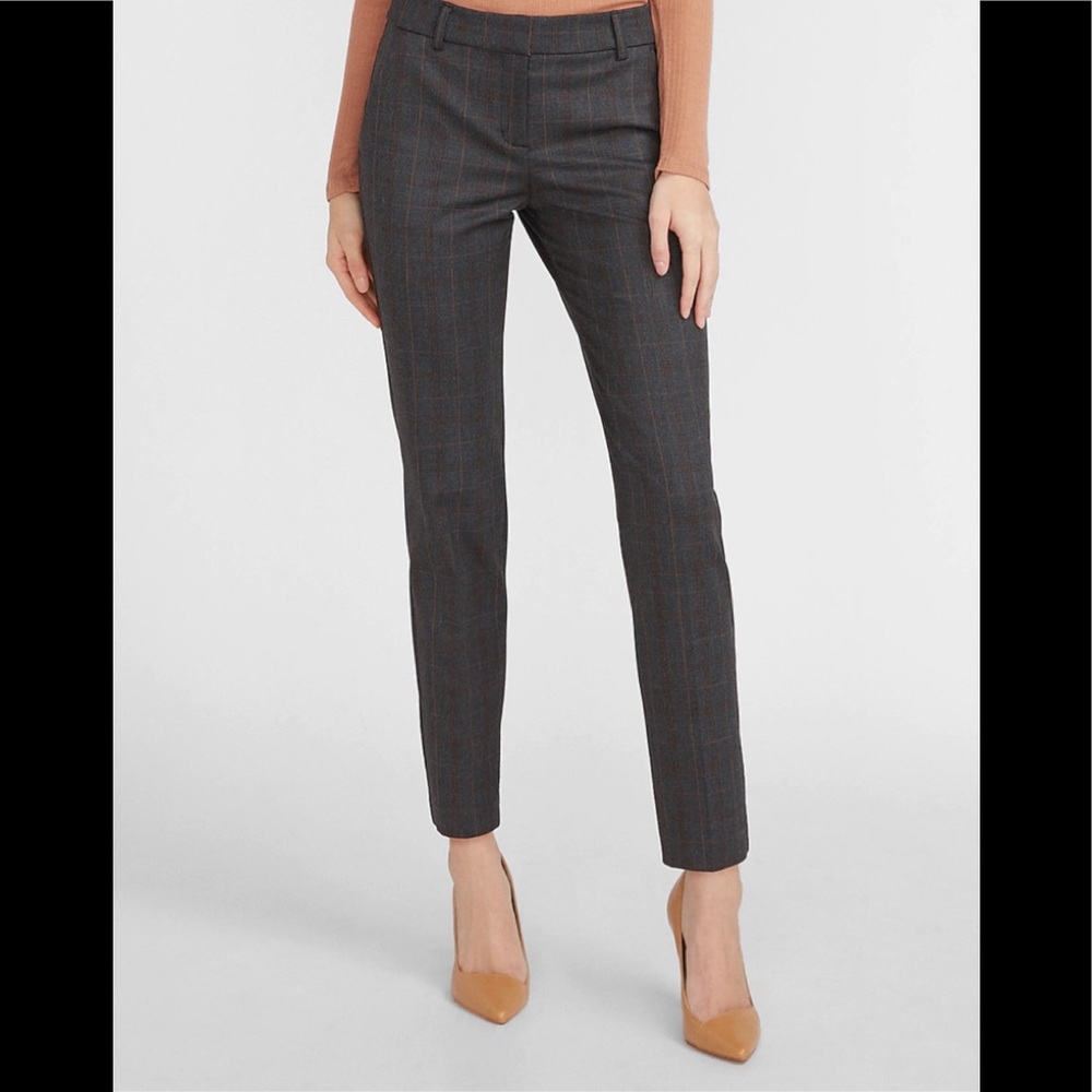 Express Mid-Rise Columnist Ankle Pants Sz 6L